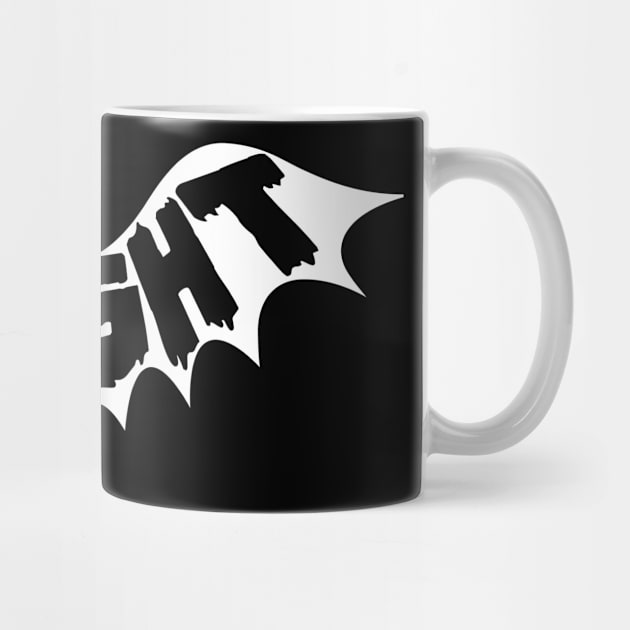 Black & White Fright Negative Bat by BlackAndWhiteFright